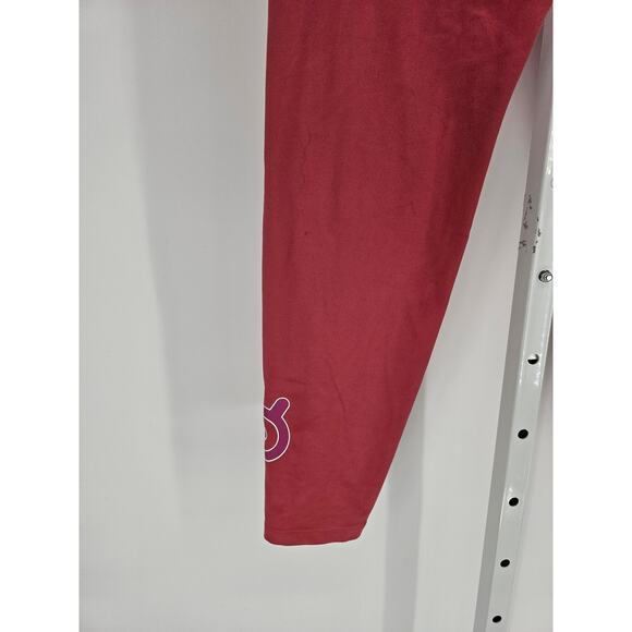 Peloton Women's Red Pink Cadent High Rise Cross-Front Legging Pant Size XL - Picture 2 of 4